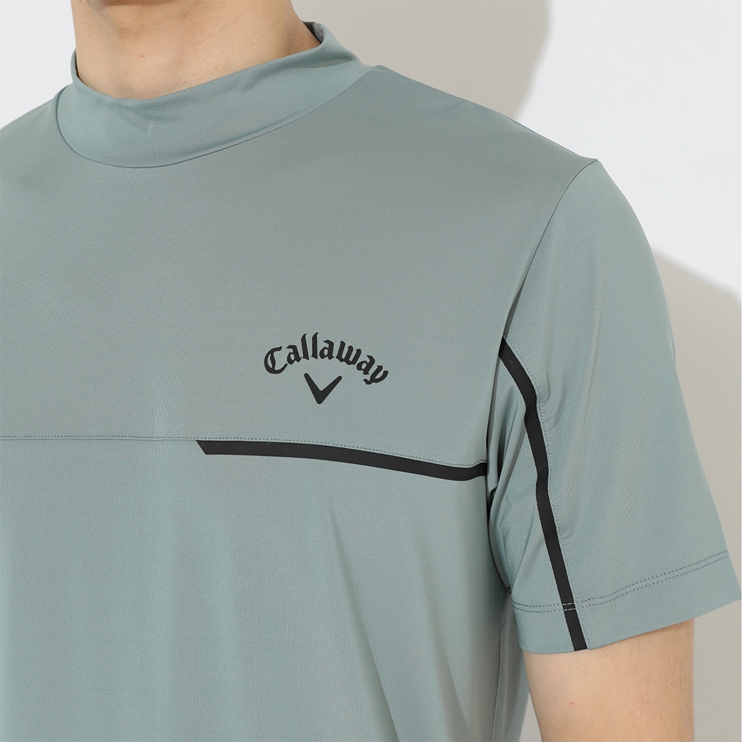 CALLAWAY ストレッチスムース 半袖モックネックシャツ (MENS) | シャツ