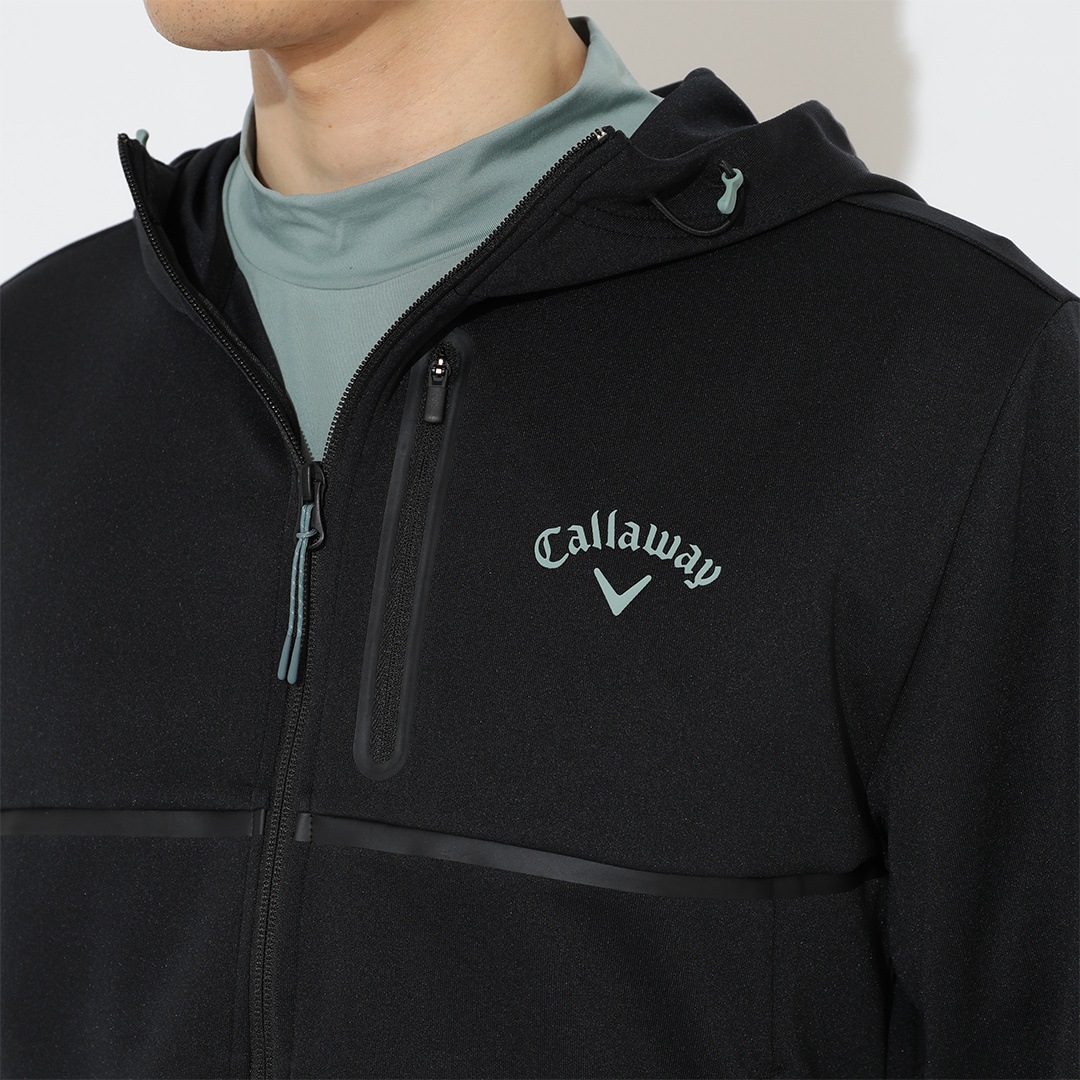 CALLAWAY ダンボールニットフルジップパーカー MENS   DY offline