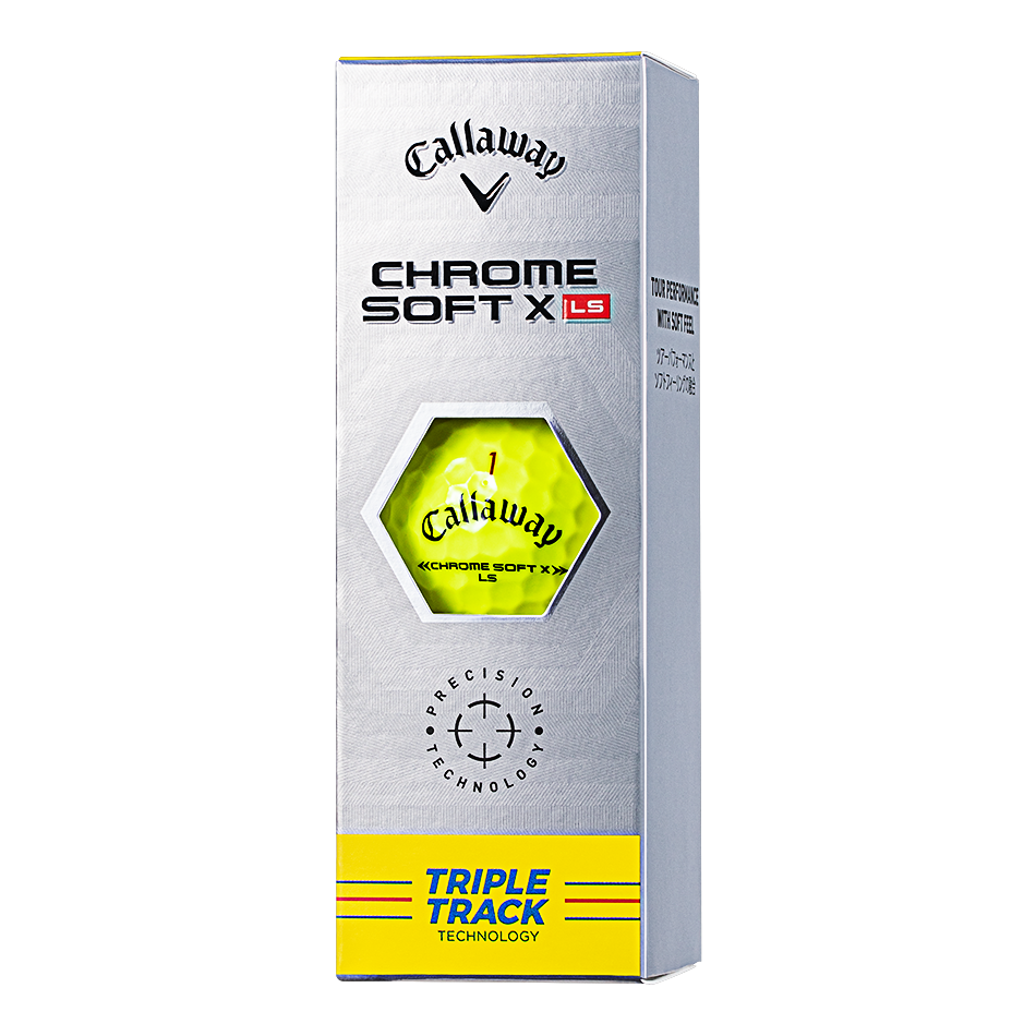 CHROME SOFT X LS トリプル・トラック イエロー ボール | クロムソフト
