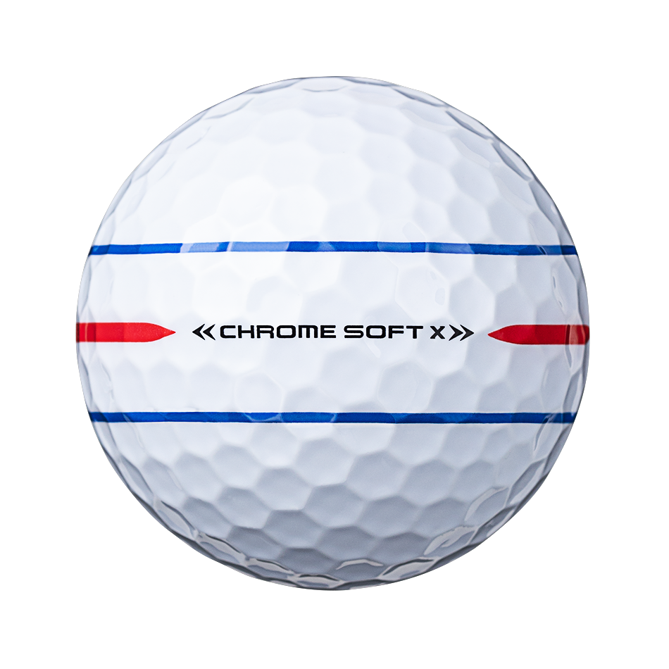CHROME SOFT X ° TRIPLE TRACKボール   クロムソフト   ボール