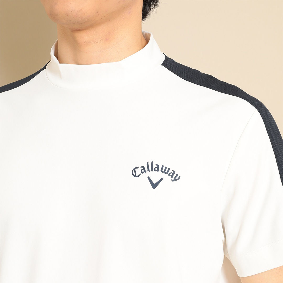 CALLAWAY ミニカノコ半袖モックネックシャツ (MENS) | トップス ...