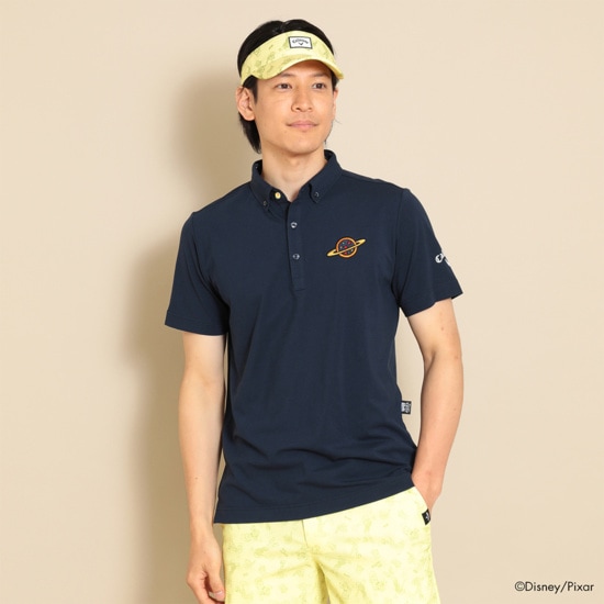 Toy Story / Callaway Collection  Pizza Planetストレッチ天竺半袖シャツ  (MENS)