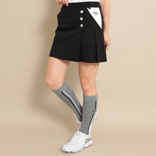 CALLAWAY ８WAYストレッチツイル インナーショートパンツドッキング型スカート (WOMENS)