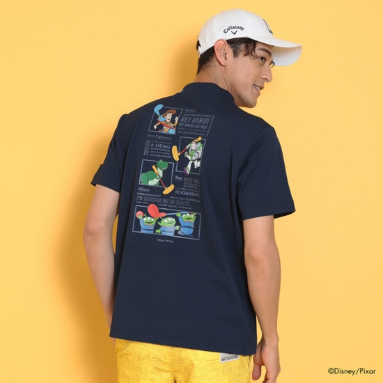 【オンライン限定】ToyStory/Callaway Collection 鬼カノコ半袖モックネックシャツ ※4Lサイズあり (MENS)