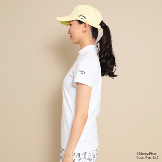 Toy Story / Callaway Collection ポリエステル天竺半袖モックネックシャツ  (WOMENS)