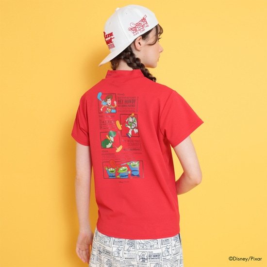 【オンライン限定】ToyStory/Callaway Collection 鬼カノコ半袖モックネックシャツ (WOMENS)