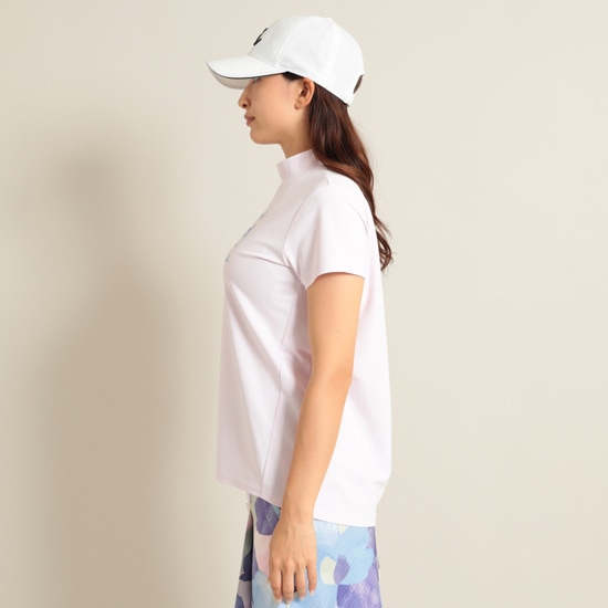 立体グラデーションロゴハイゲージカノコシャツ (WOMENS)