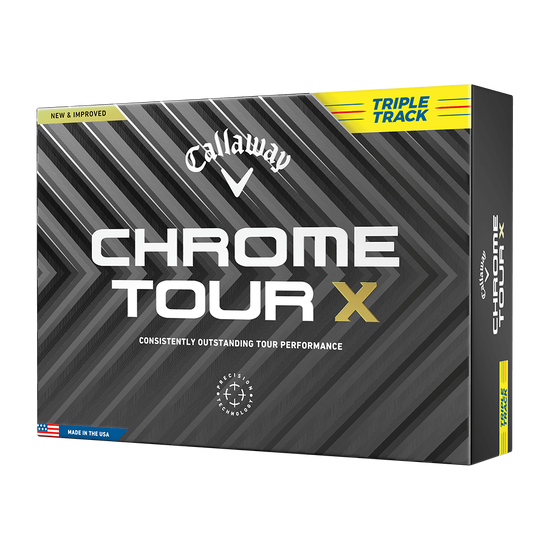 CHROME TOUR X トリプル・トラック イエロー ボール