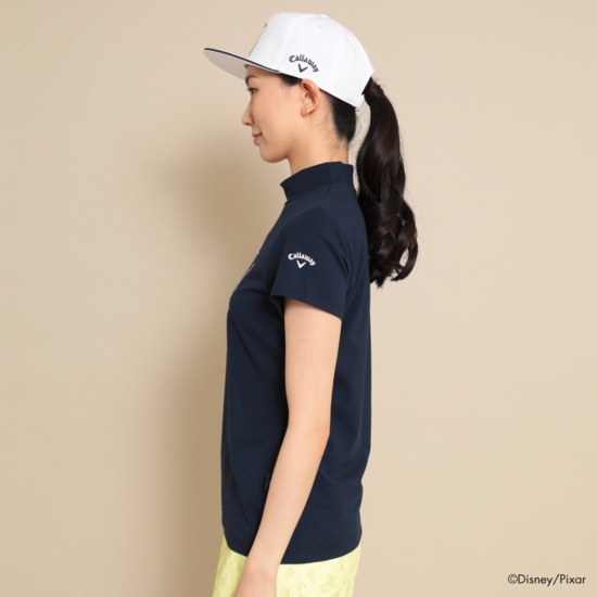 Toy Story / Callaway Collection ストレッチ天竺半袖モックネックシャツ  (WOMENS)