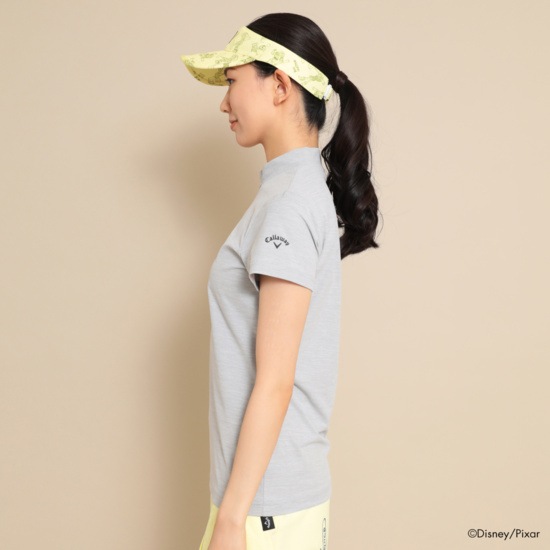 Toy Story / Callaway Collection ポリエステル天竺半袖モックネックシャツ  (WOMENS)