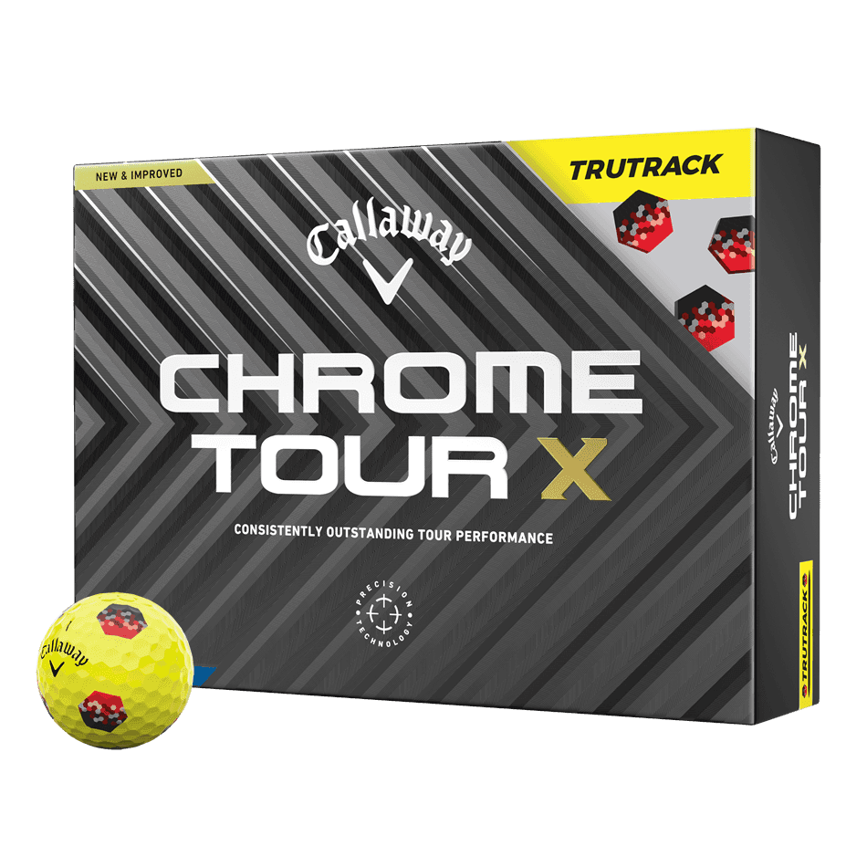 CHROME TOUR X TRUTRACKイエロー ボール CHROME TOUR X TRUTRACKイエロー ボール