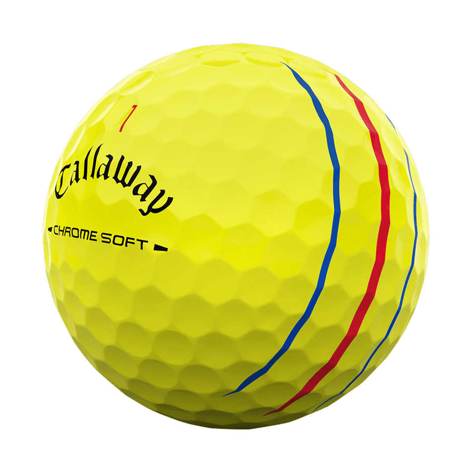 CHROME SOFT TRIPLE TRACKイエローボール【数量限定】 CHROME SOFT TRIPLE TRACKイエローボール【数量限定】