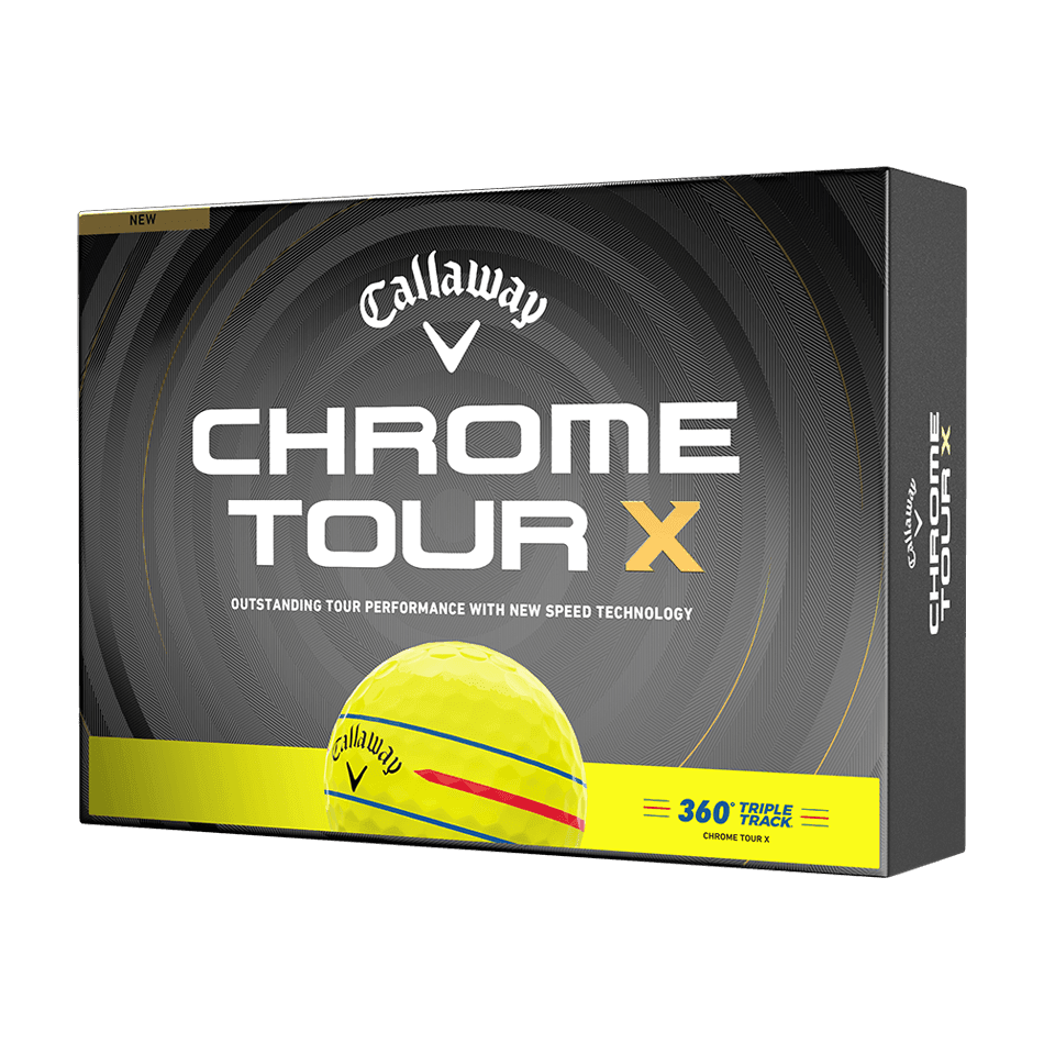 CHROME TOUR X 360° TRIPLE TRACK イエローボール【数量限定】 CHROME TOUR X 360° TRIPLE TRACK イエローボール【数量限定】