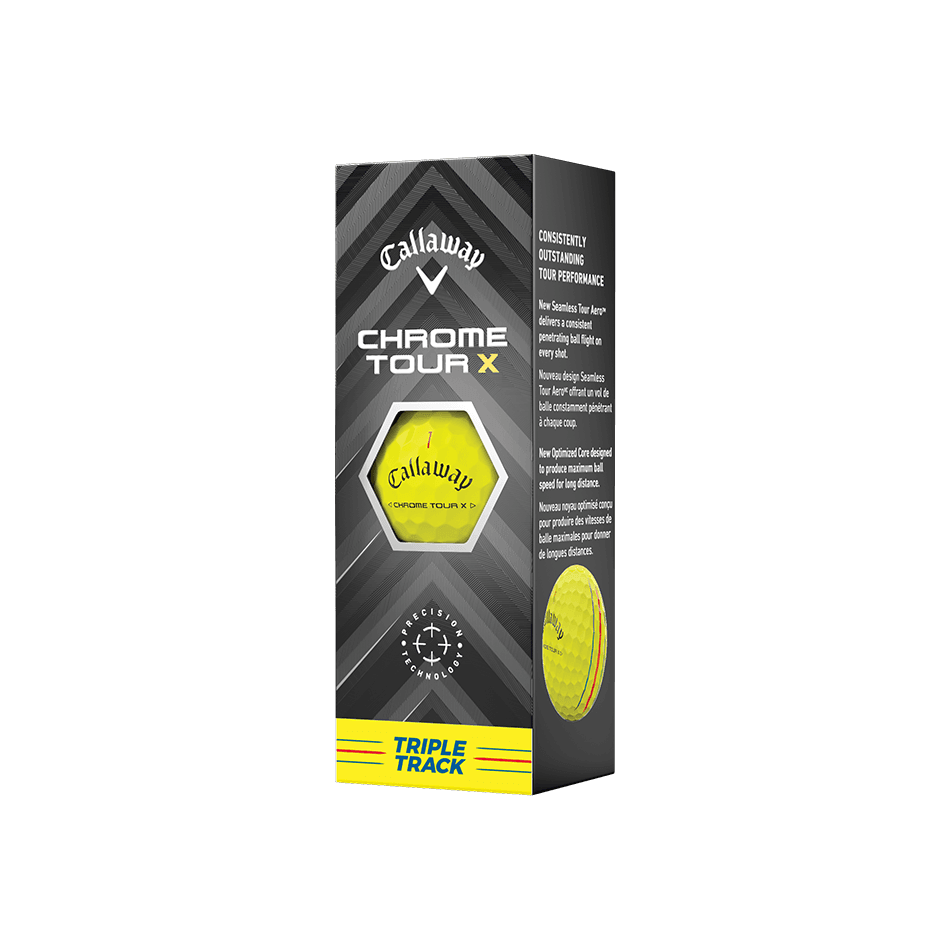 CHROME TOUR X トリプル・トラック イエロー ボール CHROME TOUR X トリプル・トラック イエロー ボール