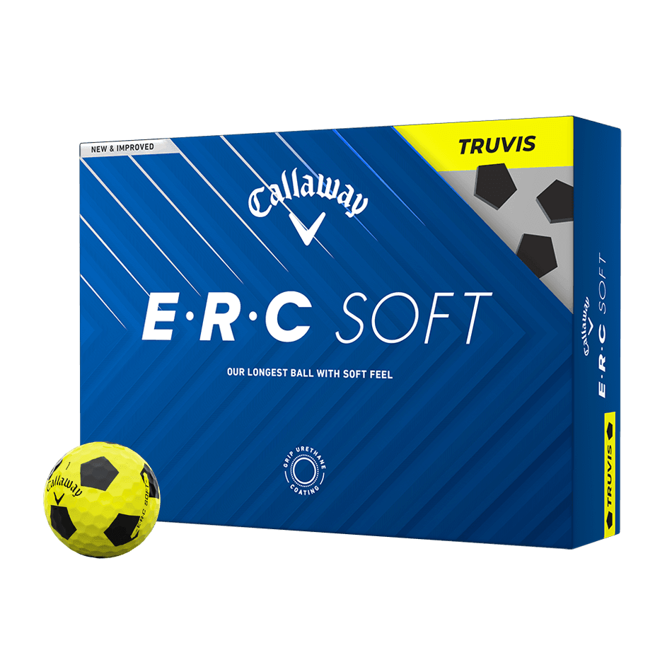 E・R・C SOFT TRUVIS イエロー/ブラック ボール【数量限定】 E・R・C SOFT TRUVIS イエロー/ブラック ボール【数量限定】
