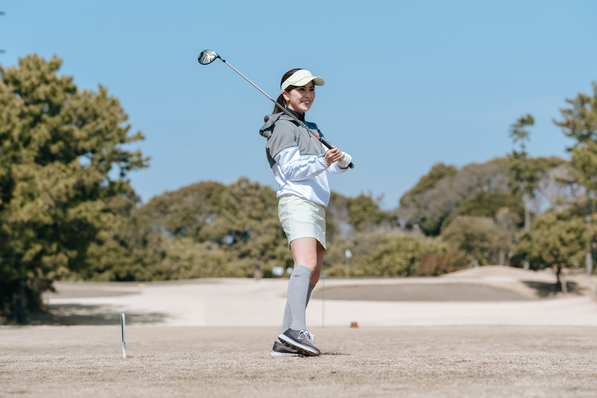 アガるキャロウェイガールズ・町野聡美さん。 “ROGUE ST MAX FAST シリーズ”は、幅広い女性ゴルファーを楽しくさせるクラブです♪  キャロウェイゴルフ公式サイト